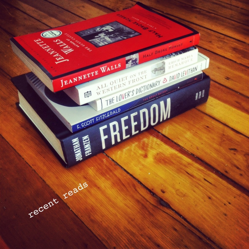 The books I've been reading