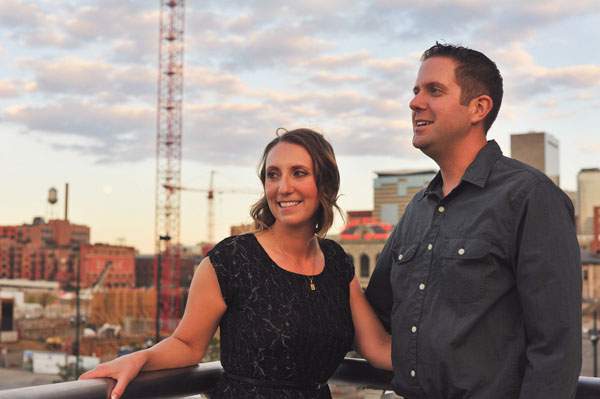 Engagement of Lindsay Jones and Chris Paul